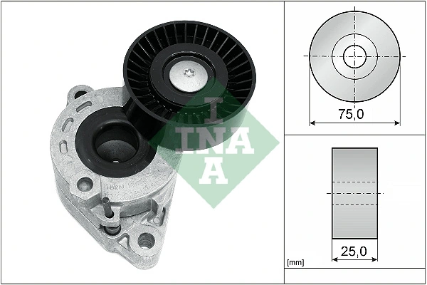 Belt Tensioner, V-ribbed belt
